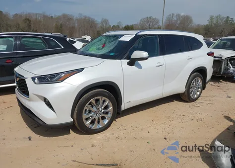 2023 Toyota Highlander Hybrid Limited from USA, damaged, VIN 5TDXBRCH2PS120727